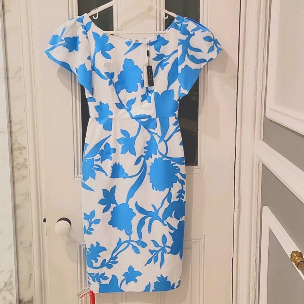MILLY Dakota floral dress size 0 nwt